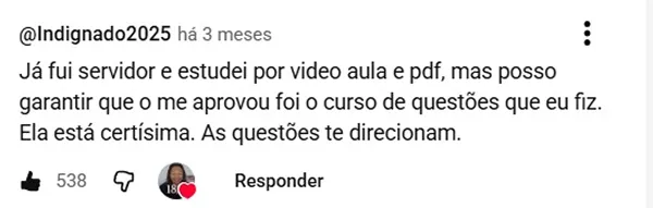 Depoimento de aluno do Acelerador de Nomeação