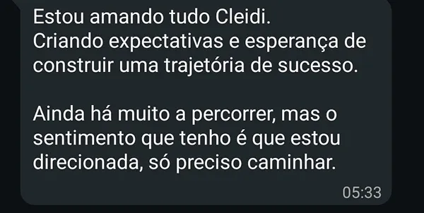 Depoimento de aluno do Acelerador de Nomeação